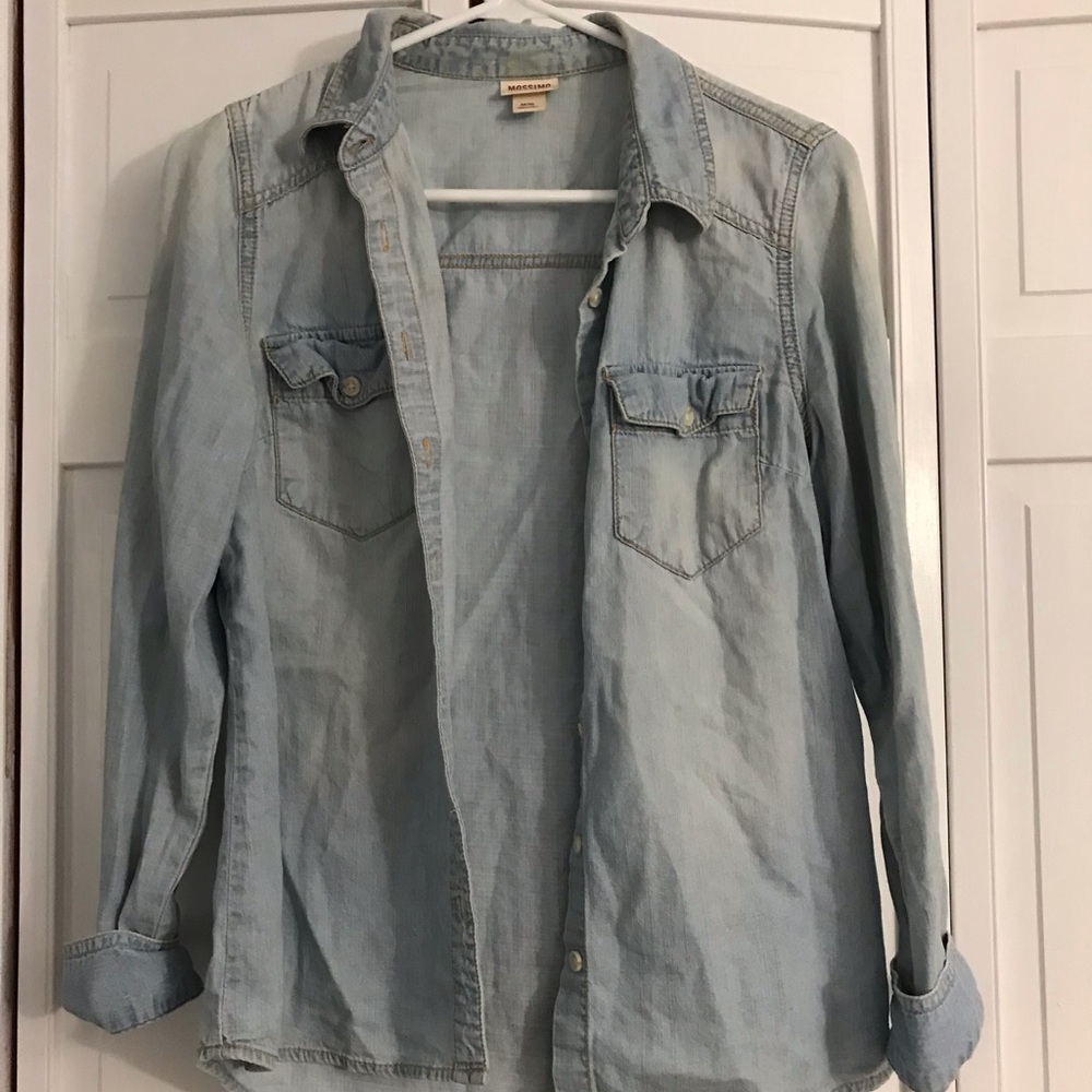 Soft denim shirt